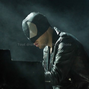 photo évènementielle, artiste The Bloody beetroots, Monegros 2012